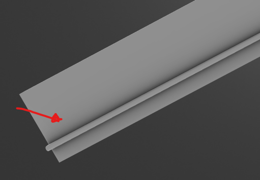 3D-printed frame pieces with the flange on top and magnet holes facing down